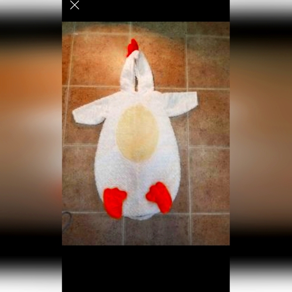 Miniwear Chick Chicken Duck Baby Bunting Halloween Costume Easter 0-9 Months - Picture 1 of 2